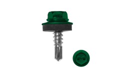 Саморез по металлу Daxmer 5,5х19 RAL 6029 (250) сверло №3