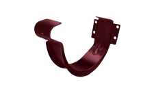 Крюк короткий Grand Line ПЭ 125мм RAL 3005 красное вино