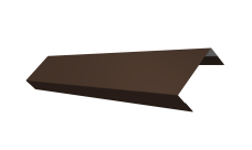 Ламель лицевая 50 забора жалюзи Texas Grand Line 0,5 Satin RAL 8017 шоколад