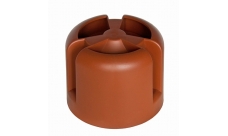 Колпак Krovent Hupcap 110 красно-коричневый