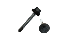 Саморез по металлу Daxmer 5,5х32 (250шт) сверло №5 RAL 7024