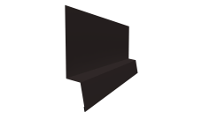 Планка начальная фальц 0,5 Velur X RAL 9005 черный (3м)