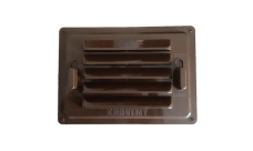 Решетка вентиляционная регулируемая для цоколя Krovent коричневый