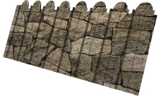 Профнастил C10A фигурный Grand Line 0,45 Print Elite King Stone TwinColor