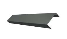 Ламель обратная 50 забора жалюзи Texas 0,45 PE RAL 7005 мышино-серый