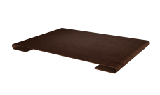 Планка стыковочная 0,45 Print Elite Choco Wood TwinColor (2м)