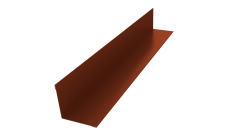 Угол внутренний 70х70 Grand Line 0,45 Drap ST RAL 8004 терракота (2м)