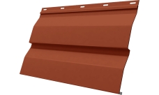 Корабельная доска Grand Line 0,45 ПЭ с пленкой RAL 8004 терракота