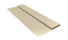 Планка стартовая Блок-Хаус новый Grand Line 0,45 Принт Элит Молочное дерево TwinColor (2м)