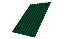 Профнастил С21R Grand Line 0,45 PE lite RAL 6005 зеленый мох