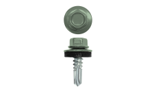 Саморез по металлу 5,5х19 (250шт) сверло №3 RAL 6019