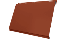 Вертикаль 0,2 classic Grand Line 0,5 Satin Matt TX с пленкой RAL 8004 терракота