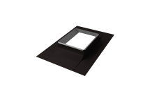 Оклад трубы Длина вдоль ската 805 х Ширина вдоль карниза 405 0,45 PE RAL 9005 черный