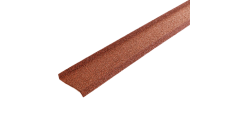 Планка цокольная Grand Line гранулят 20х85х1250 красный кирпич