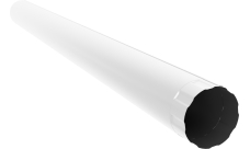 Труба круглая Optima 150 мм 1м RAL 9003