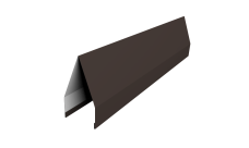 Ламель забора жалюзи Tokyo new Grand Line 0,5 Drap TX с пленкой RR 32 темно-коричневый