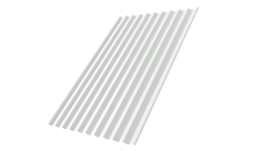 Профнастил С21R Grand Line 0,45 PE-Double RAL 9003 сигнальный белый