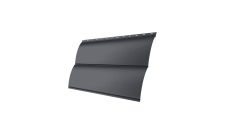 Блок-хаус new Grand Line 0,45 Drap с пленкой RAL 7024 мокрый асфальт