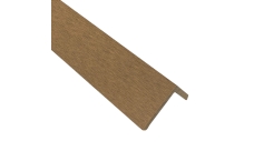 Профиль угловой CM Cladding 2000х70х70х8мм teak (тик)