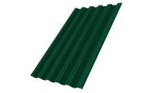 Профнастил НС35R Grand Line 0,5 Satin Matt TX RAL 6005 зеленый мох