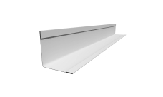 Уголок пристеночный 19х19 (3м) белый Al