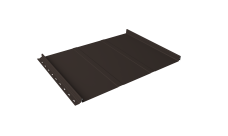 Кликфальц Line Grand Line 0,45 Drap с пленкой на замках RR 32 темно-коричневый