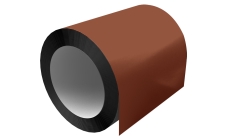 Отмотка Grand Line с внутренним диаметром намотки 500мм 0,5 Satin с пленкой RAL 8004 терракота