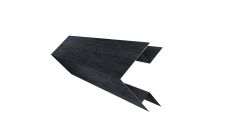 Планка угла внешнего сложного Экобрус Grand Line 0,45 Принт Премиум с пленкой Серое дерево TwinColor (3м)