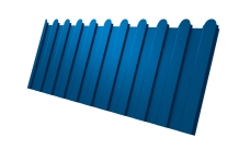 Профнастил С8A v01 фигурный 0,4 PE RAL 5005 сигнальный синий