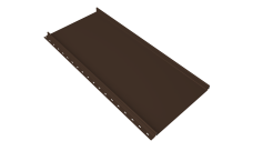 Кликфальц mini Grand Line 0,5 Satin Matt с пленкой на замках RAL 8017 шоколад