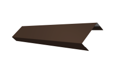 Ламель обратная 50 забора жалюзи Texas 0,5 Satin RAL 8017 шоколад