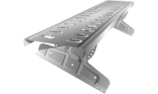 Мостик переходной на фальц RAL 9006 (2,5м)