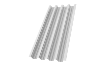 Профнастил Н75R 0,7 PE RAL 9003 сигнальный белый