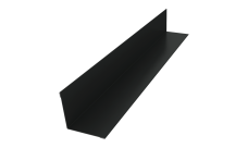 Угол внутренний 70х70 0,45 PE-Double с пленкой RAL 7016 антрацитово-серый (2м)