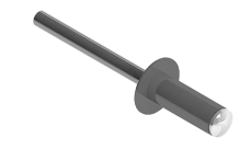 Заклёпка вытяжная Daxmer 4,8х21 (400шт) алюм/сталь (короб)