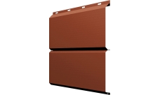 ЭкоБрус 0,345 Grand Line 0,5 Satin с пленкой RAL 8004 терракота