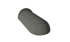 Конек торцевой Gerard 205 0,425м (пластиковый), цвет 171