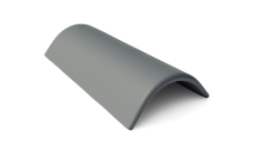 Коньковая черепица без зажима Braas Франкфуртская/Таунус графит