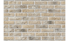 Рядовая плитка Leonardo Stone Париж-2 гипс 52 с расшивкой 1,2 см