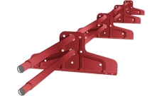 Снегозадержатель Стандарт Т4 d 25 RAL 3011 (3м)