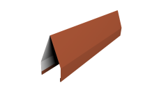 Ламель забора жалюзи Tokyo new 0,5 Satin Matt TX RAL 8004 терракота