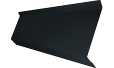 Планка примыкания в штробу 60 Grand Line 0,5 PurLite матовый RAL 7016 антрацитово-серый (2м)