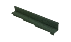 Планка примыкания бокового правая для композитной черепицы Luxard абсент (1,25м)