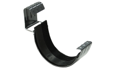 Соединитель желоба GL PE 150 мм RAL 7024 мокрый асфальт