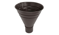 Воронка водосборная большая, 300/100 мм матовый RAL 8017