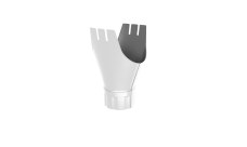 Воронка Optima 185/150мм RAL 9003