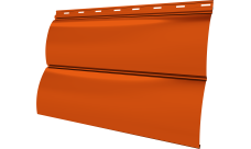 Блок-хаус новый Grand Line 0,45 PE с пленкой RAL 2004 оранжевый