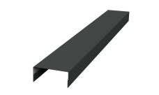 Крышка 45х20 жалюзи Texas 0,45 Drap TX RAL 7016 антрацитово-серый (2м)