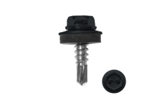 Саморез по металлу Daxmer 5,5х19 (250шт) сверло №3 RAL 7016