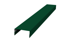 Крышка 45х20 жалюзи Texas 0,45 Drap TX RAL 6005 зеленый мох (2м)